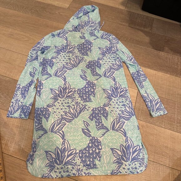 HIHO WOMENS SMALL HOODED NWOT SWIM COVER DRESS - Picture 6 of 6